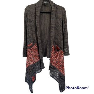 Love Stitch Open Front Cardigan Size XS